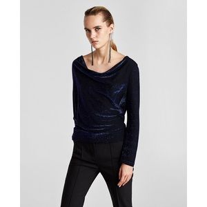 #Cybermondaysale Zara shimmery top